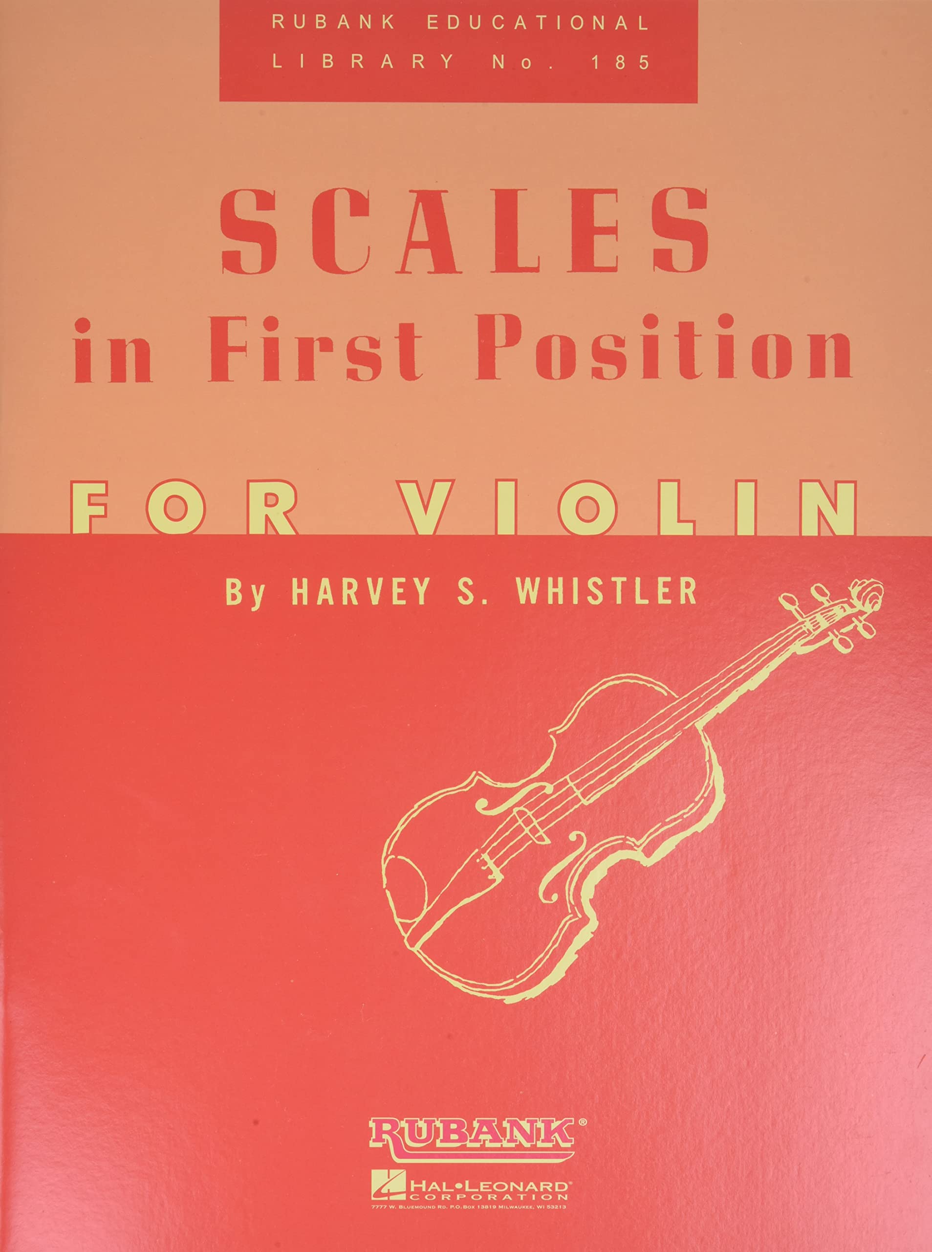 Scales In First Position Violin (Rubank Educational Library, 185)