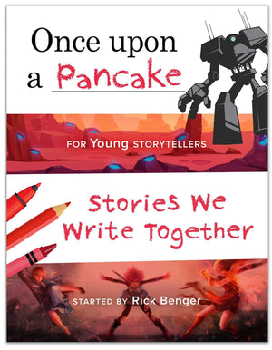 Once upon a Pancake for Young Storytellers (ages 912)  Creative, Interactive Activity Book for Kids,Used