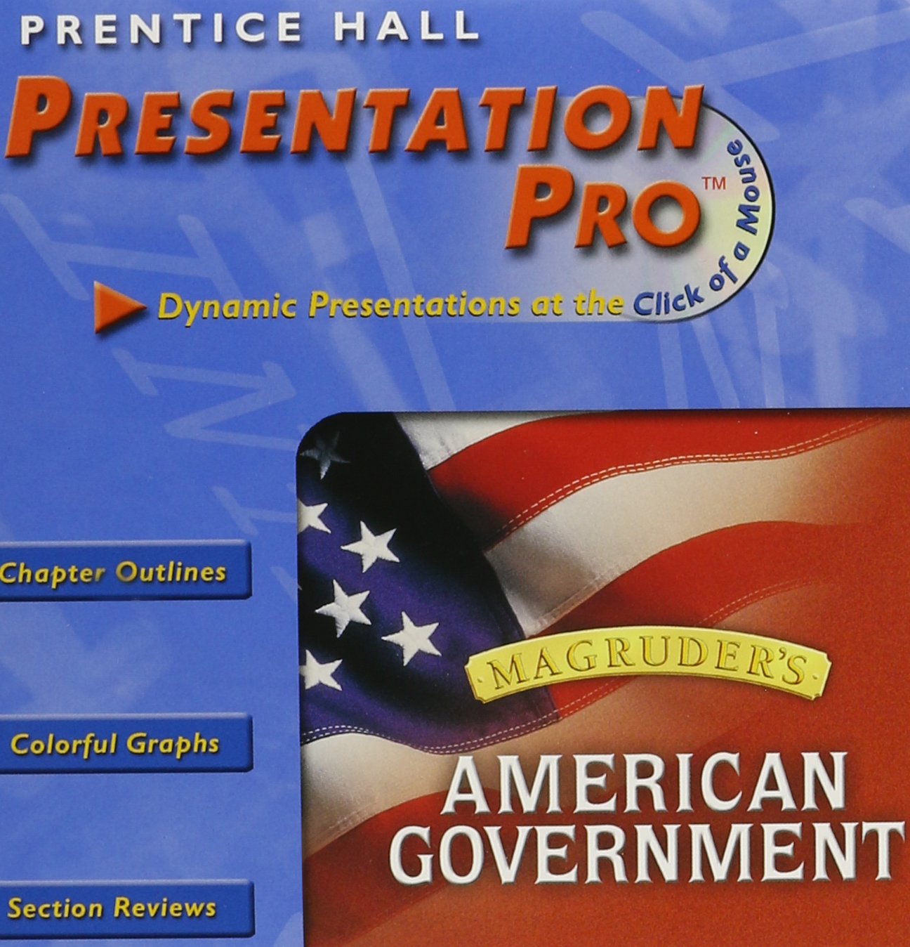 Magruder's American Government Presentation Pro CDROM 2001c,Used