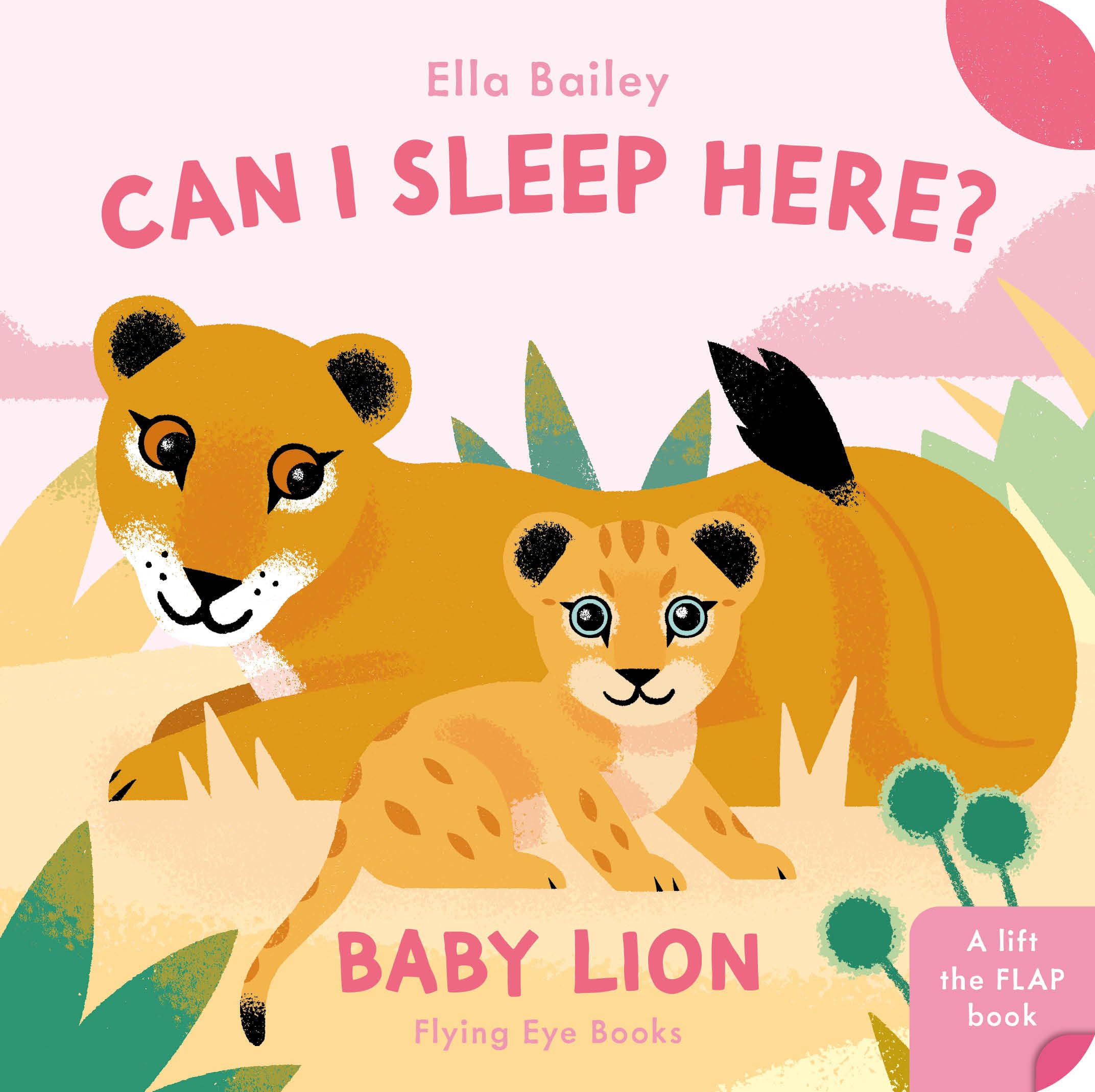 Can I Sleep Here Baby Lion,New