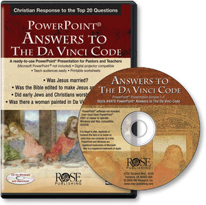 Answers To The Da Vinci Code (Powerpoint Presentation) By Dr. Timothy Paul Jones (20060228),New