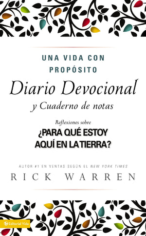 Una Vida Con Proposito: Diario Devocional (The PurposeDriven Life) (Journal),Used