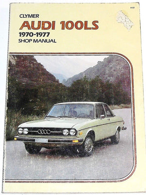 Audi servicerepair handbook, 100LS series, 19701977