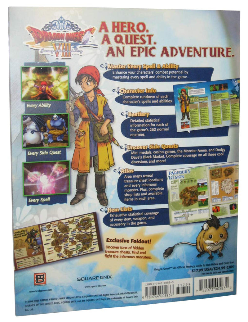 Dragon Quest Viii: Journey Of The Cursed King (Bradygames Signature Series Guides),New
