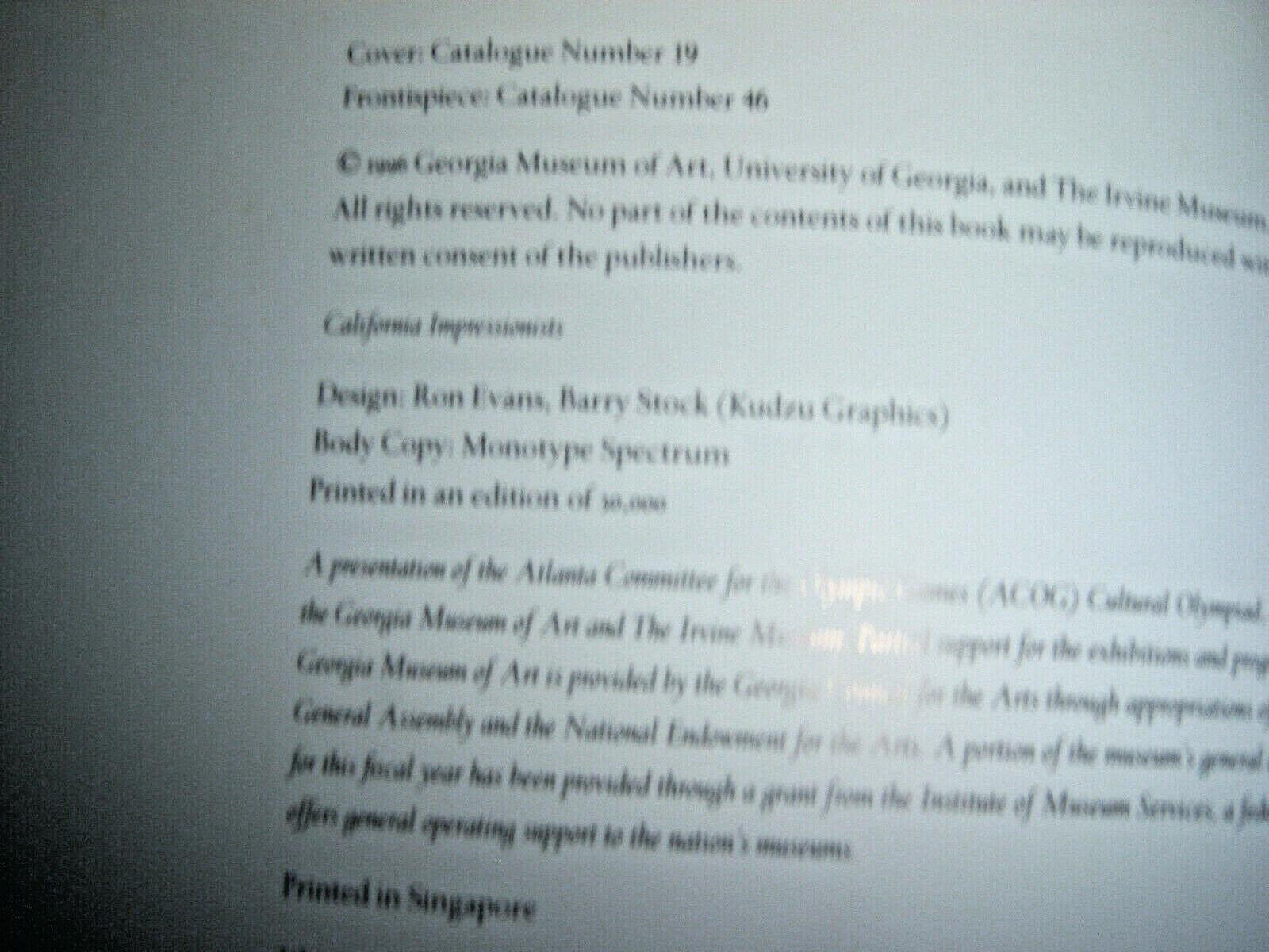 California Impressionists,Used