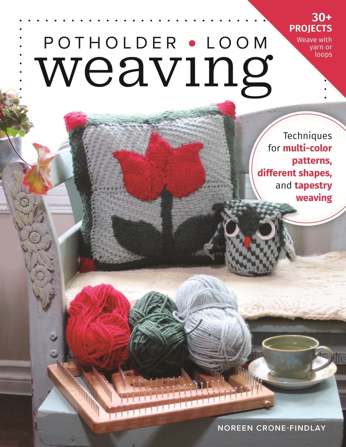 Potholder Loom Weaving: Techniques For Multicolor Patterns, Different Shapes, And Tapestry Weaving,New