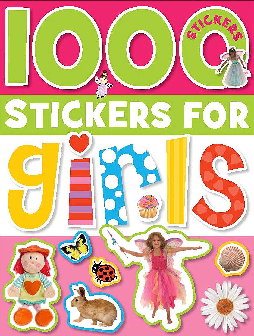 1000 Stickers for Girls,New