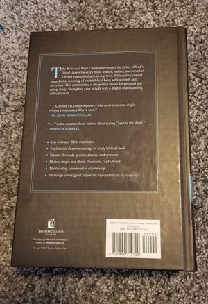 Believer's Bible Commentary: A Complete Bible Commentary in One Volume,Used
