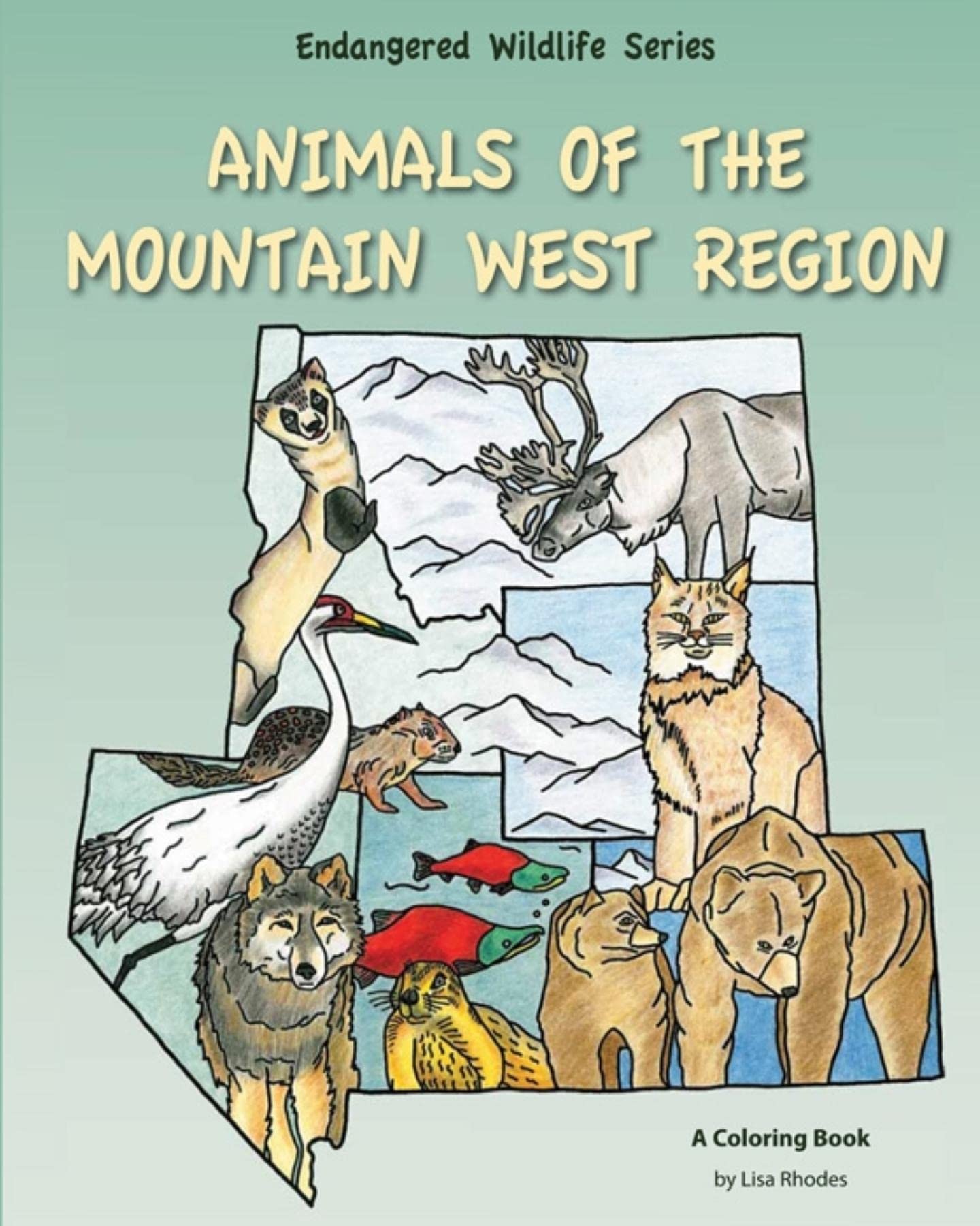 Animals Of The Mountain West Region (The Pruett Series),New