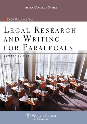 Legal Research & Writing for Paralegals Seventh Edition (Aspen College),Used
