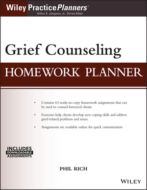 Grief Counseling Homework Planner, (with Download) (PracticePlanners),Used