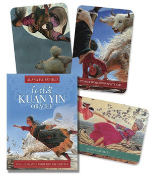 Wild Kuan Yin Oracle: Soul Guidance from the Wild Divine, for Free Spirits, Passionate Hearts & Dreamers of Impossible Dreams (W,Used