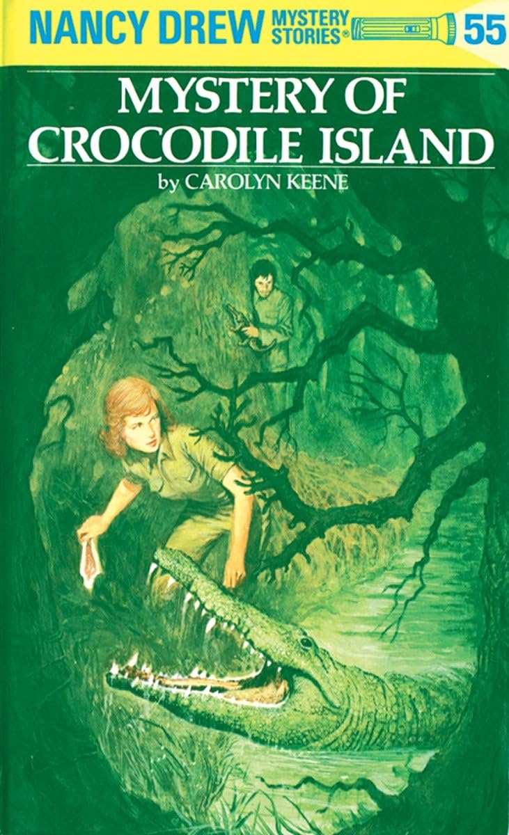 Mystery Of Crocodile Island (Nancy Drew, No. 55)-used