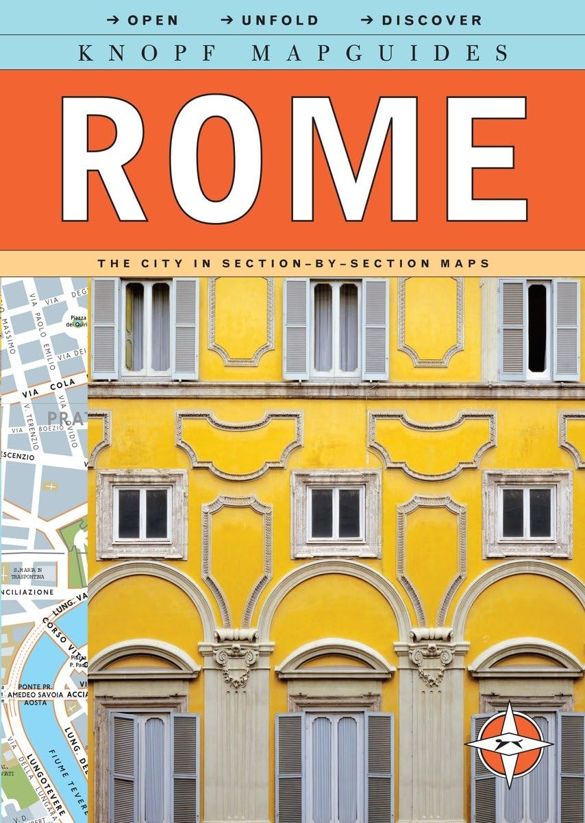 Knopf Mapguides: Rome: The City in SectionbySection Maps,Used