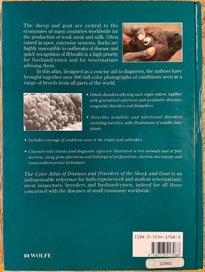 A Color Atlas of Diseases and Disorders of Sheep and Goats,Used