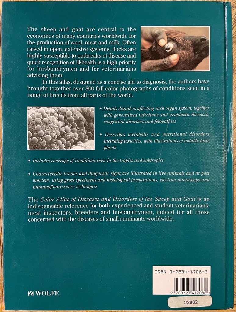 A Color Atlas of Diseases and Disorders of Sheep and Goats,Used