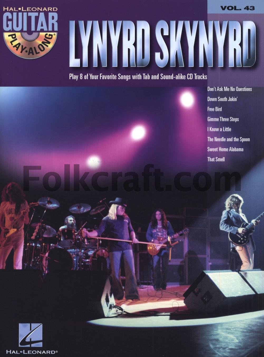 Lynyrd Skynyrd: Guitar PlayAlong Volume 43,New
