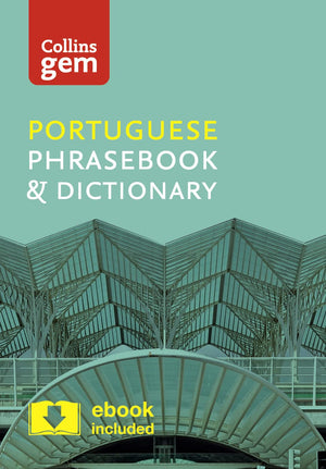 Collins Gem Portuguese Phrasebook & Dictionary,Used