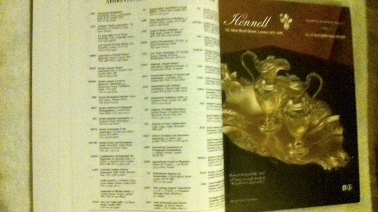 British Art and Antiques Directory,Used