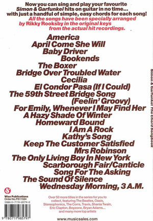 Simon And Garfunkel  The Chord Songbook (Paul Simon/Simon & Garfunkel),New