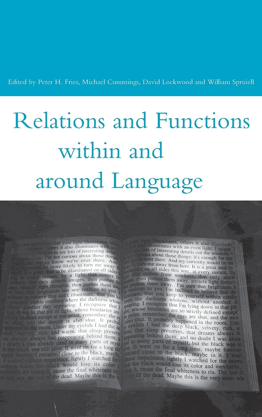 Relations And Functions Within And Around Language (Open Linguistics),Used