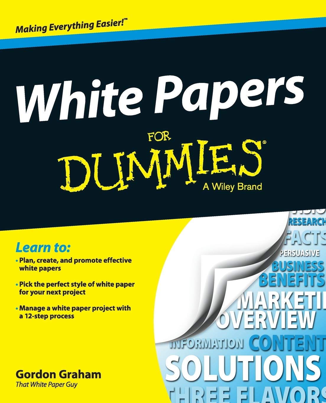 White Papers for Dummies-Used Condition