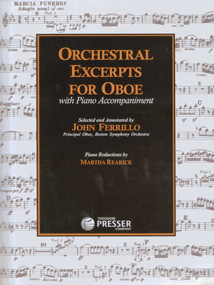 Orchestral Excerpts for Oboe,Used