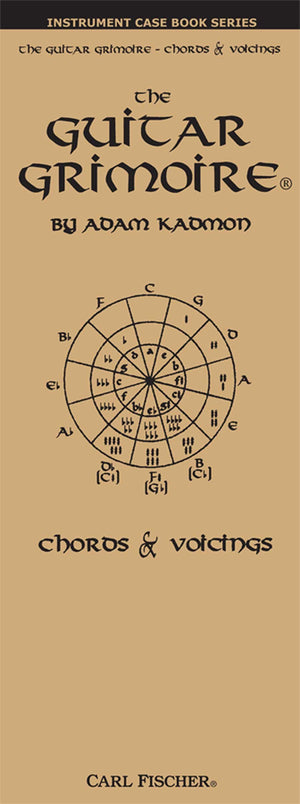 GT108  Guitar Grimoire  Chords and Voicings Instrument Case Book (GUITARE),Used