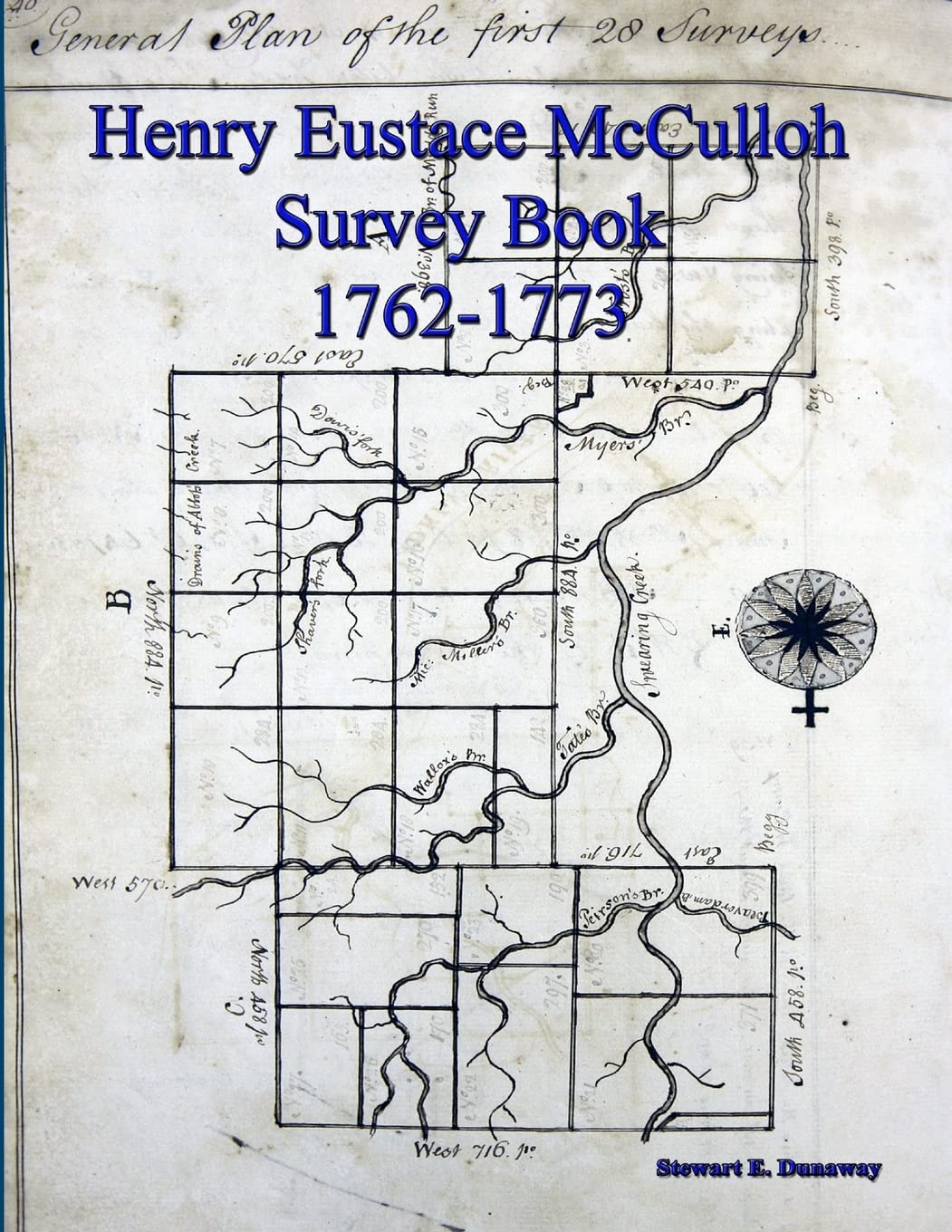 Henry E. McCulloh Survey Book,Used