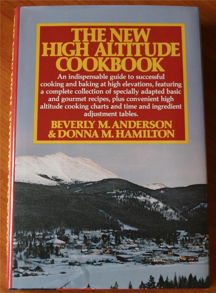 New High Altitude Cookbook,Used