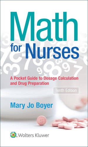 Math For Nurses: : A Pocket Guide to Dosage Calculations and Drug Preparation,Used