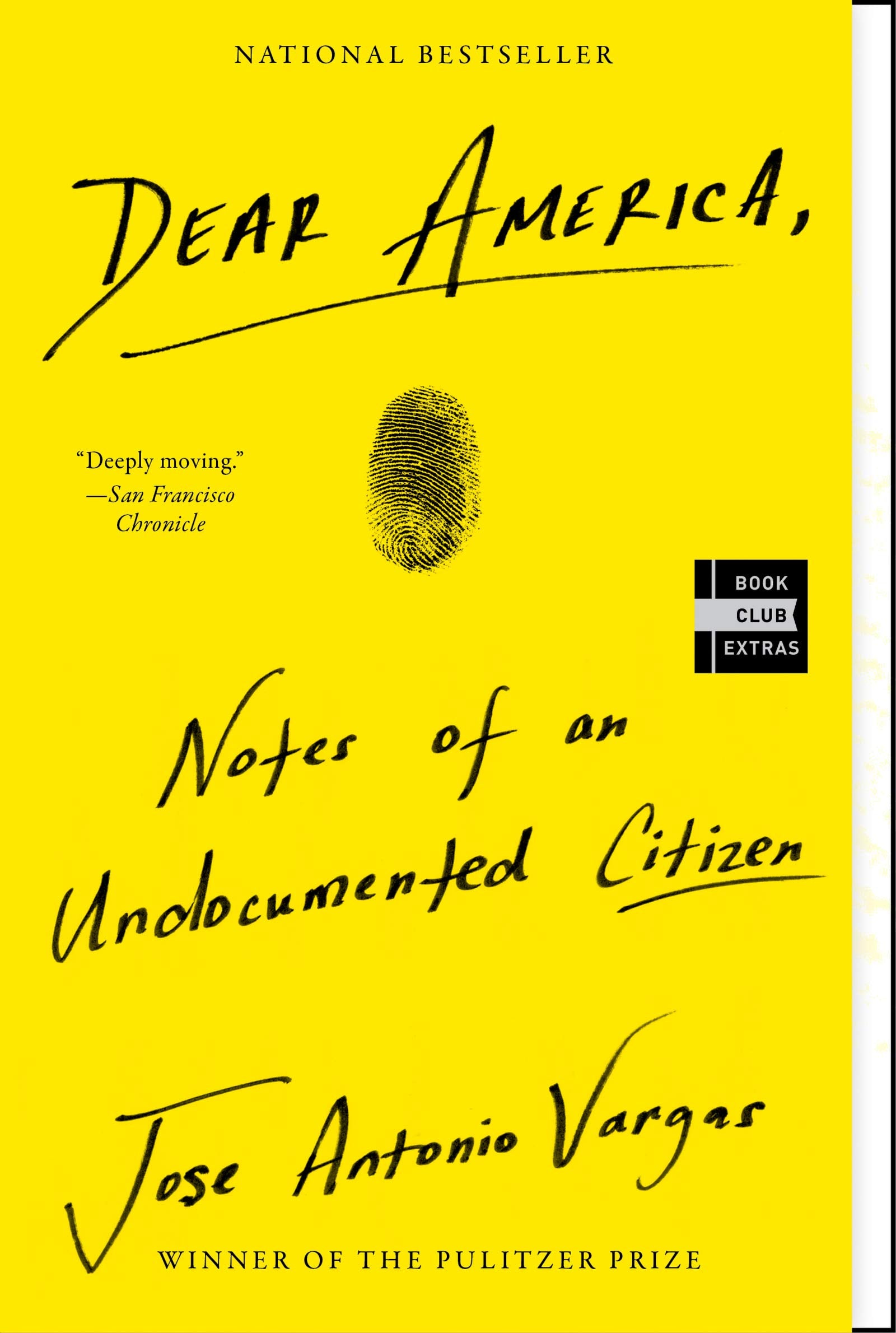 Dear America: Notes Of An Undocumented Citizen,New