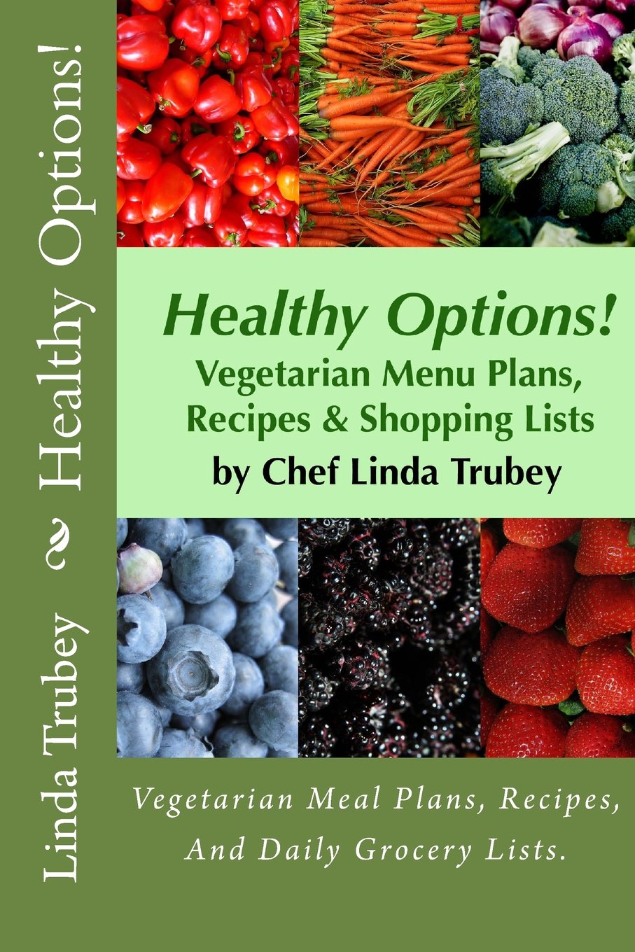 Healthy Options!: Vegetarian Meal Plans, Recipes, And Daily Grocery Lists,Used