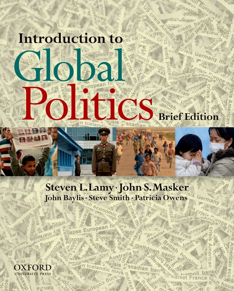 Introduction to Global Politics: Brief Edition,Used