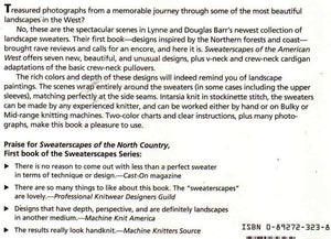 Sweaterscapes Of The American West: A Collection Of Designs For Machine And Hand Knitters,Used
