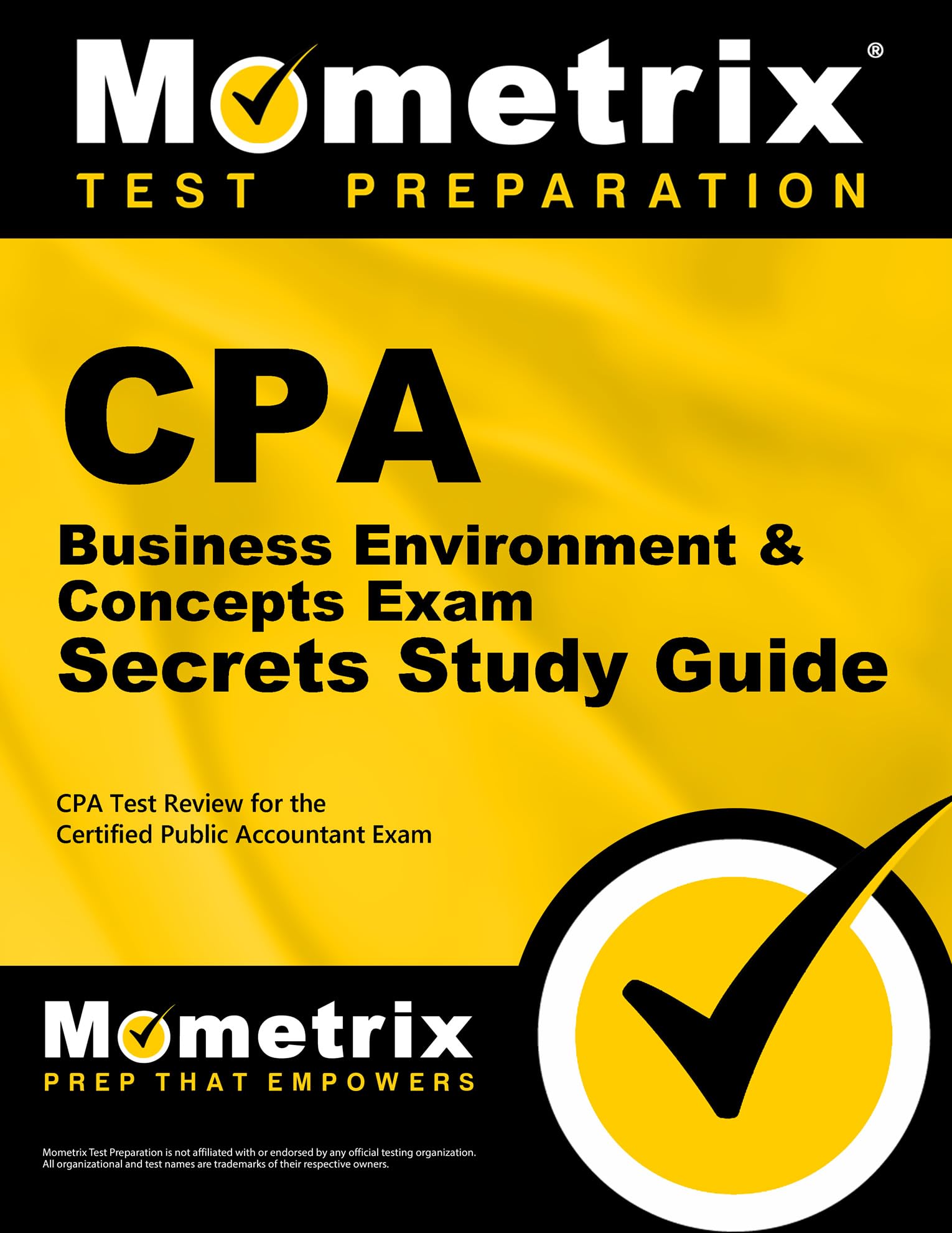 CPA Business Environment & Concepts Exam Secrets Study Guide: CPA Test Review for the Certified Public Accountant Exam,Used