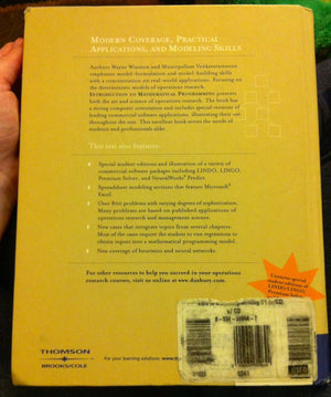 Introduction To Mathematical Programming: Operations Research, Vol. 1 (Book & Cdrom)