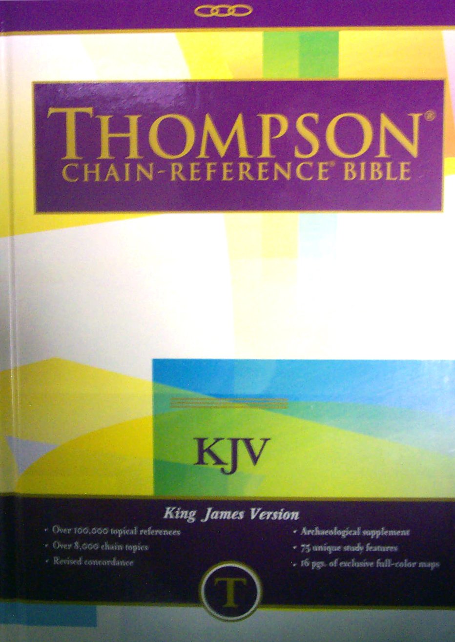 Thompson Chain Reference Bible: King James Version/Brown/513,Used