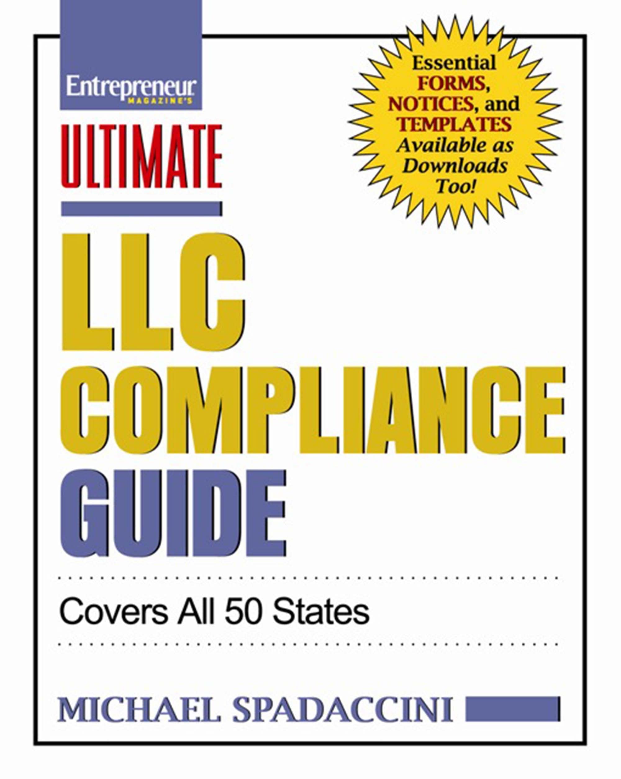 Ultimate LLC Compliance Guide: Covers All 50 States (Ultimate Series),Used