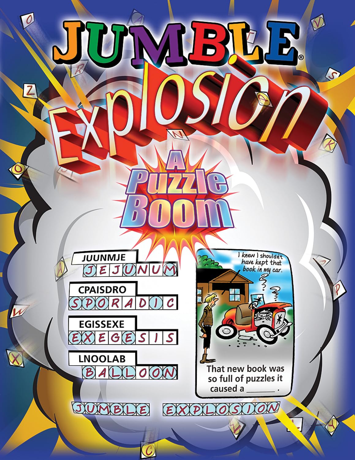 Jumble Explosion: A Puzzle Boom (Jumbles),Used
