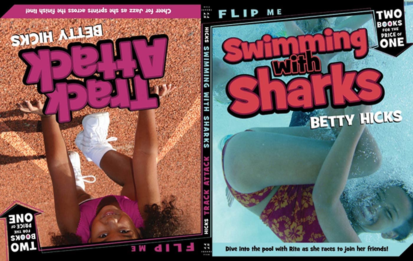 Swimming With Sharks / Track Attack: Two Books In One (Gym Shorts),Used