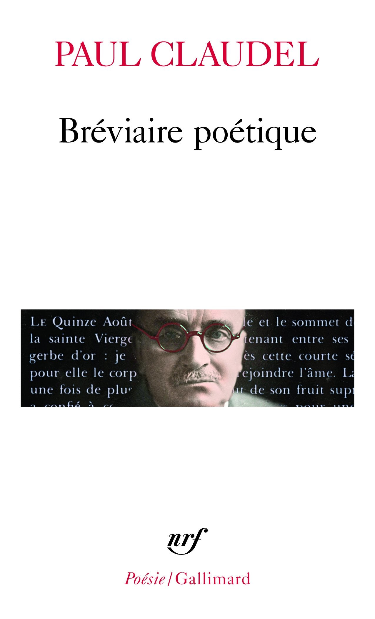 Breviaire Poetique (Poesie/Gallimard) (French Edition),Used