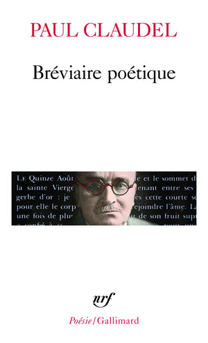 Breviaire Poetique (Poesie/Gallimard) (French Edition),Used