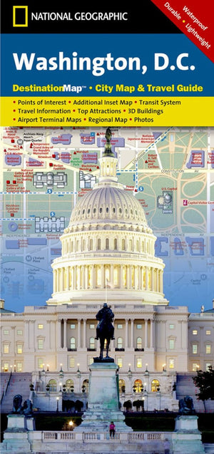 Washington D.C. (National Geographic Destination City Map),Used