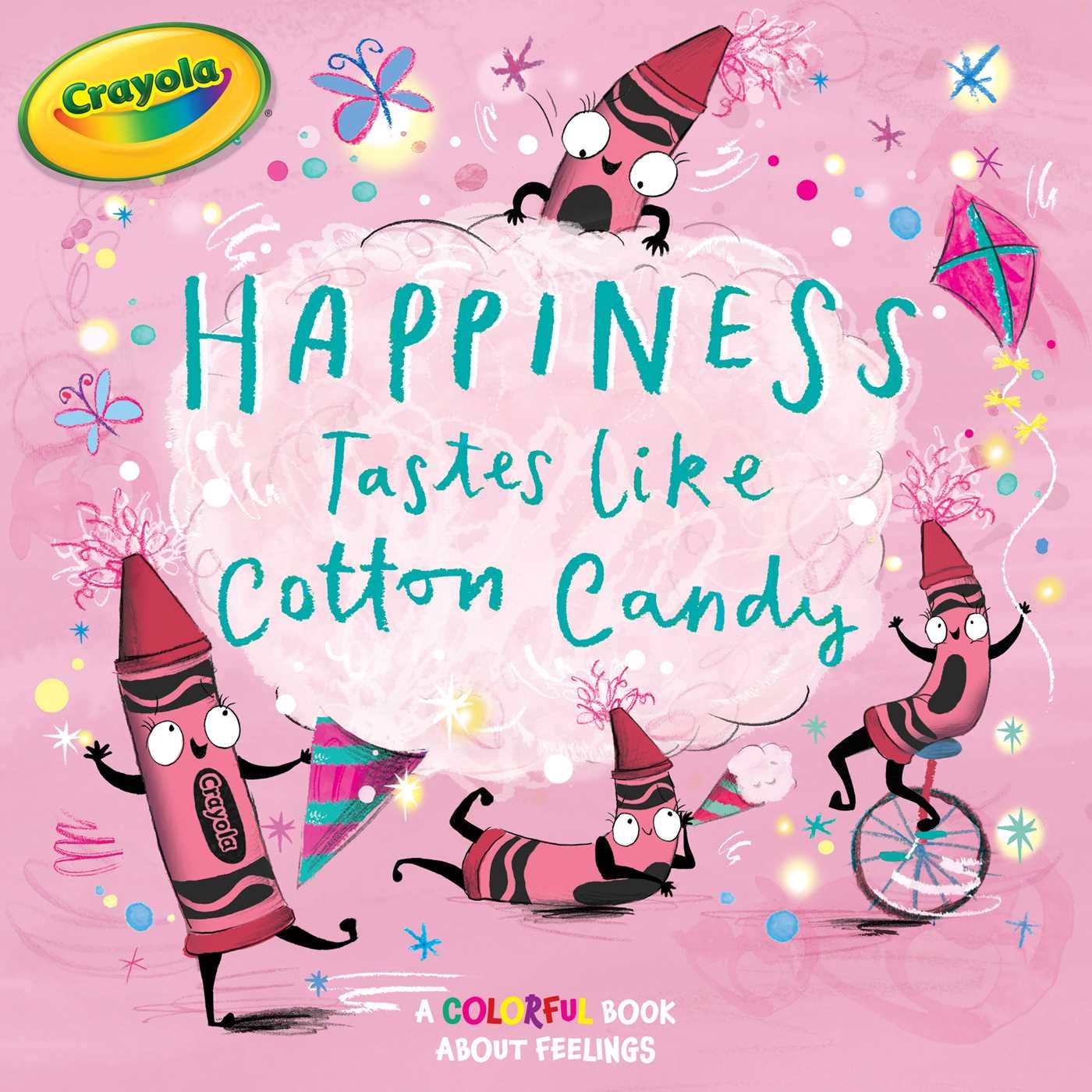 Happiness Tastes Like Cotton Candy (Crayola),Used