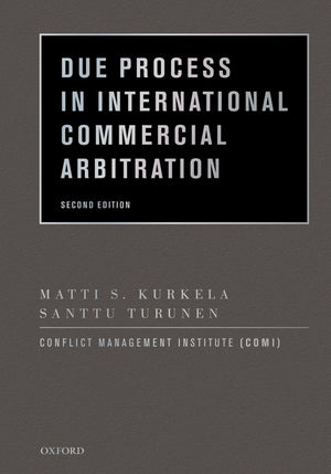 Due Process In International Commercial Arbitration,Used