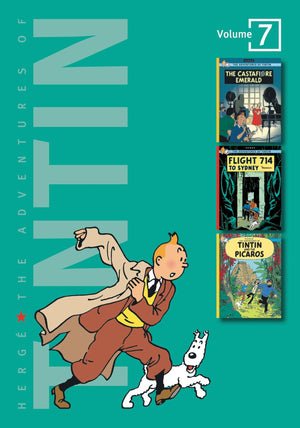 The Adventures of Tintin, vol. 7: The Castafiore Emerald / Flight 714 / Tintin and the Picaros (3 Volumes in 1),New