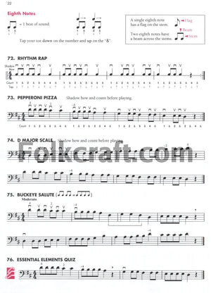 Essential Elements for Strings  Book 1 (Original Series): Double Bass (Essential Elements for Strings, Bk 1),Used
