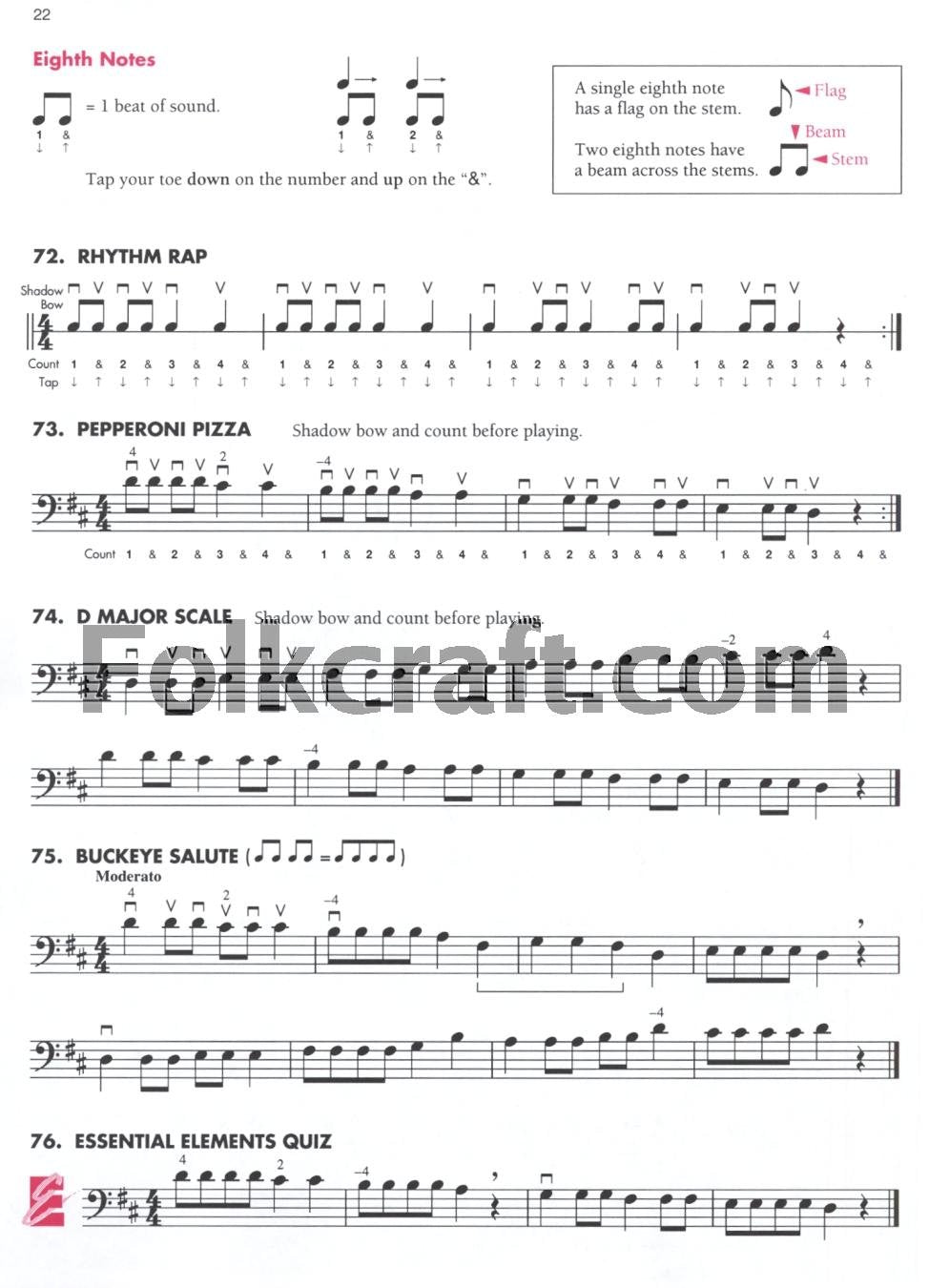 Essential Elements for Strings  Book 1 (Original Series): Double Bass (Essential Elements for Strings, Bk 1),Used