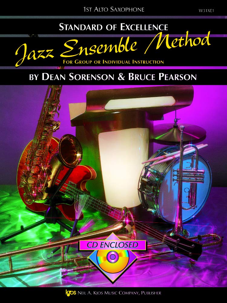 W31XE1  Standard of Excellence Jazz Ensemble Method  1st Alto Saxophone,Used